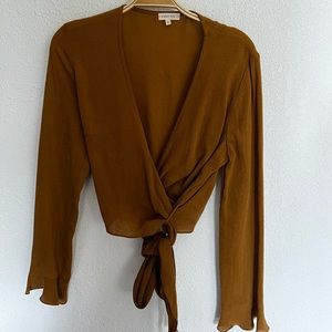 Wrap top from Whimsy + Row